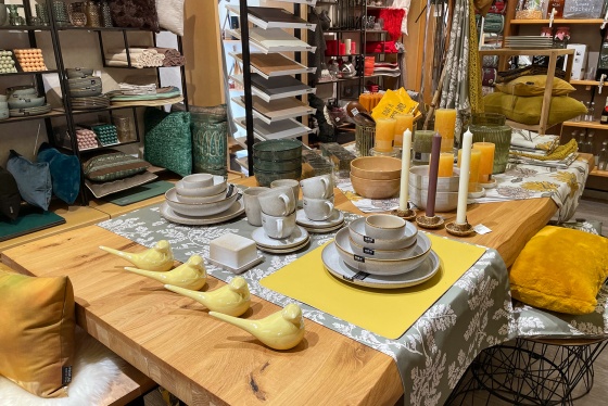 Osterliches Tischgeschirr von Dunkl